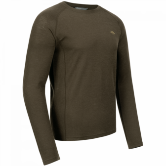 Blaser Herren Merino Base Layer Roundneck Jonar