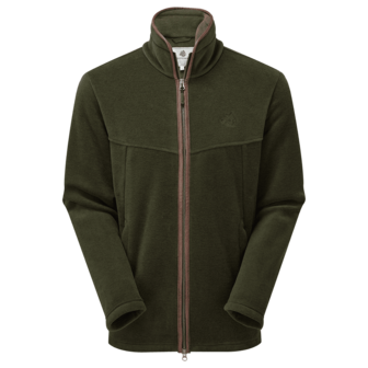 Shooterking Oxford Polartec fleece jas groen heren