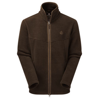 Shooterking Oxford Polartec Veste polaire brun homme