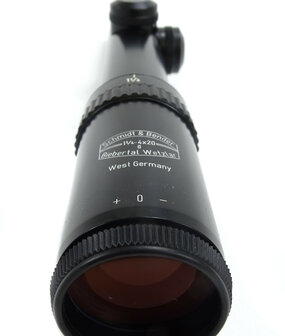 SCHMIDT & BENDER 1 1/4″-4×20 BIEBERTAL WETZLAR (WEST GERMANY) Occasion