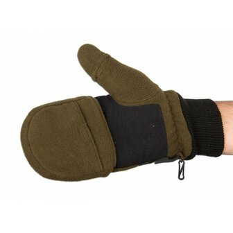 Somlys Warme gevoerde Handschoenen 3M Thinsulate insulation Groen