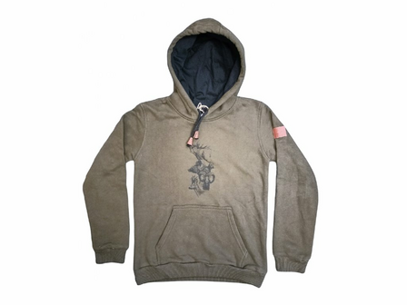 Hoodie Trui met jachtmotief