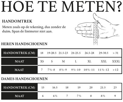 Percussion Fleece Handschoen