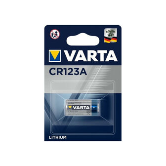 VARTA Batterij CR123A Lithium 3V BP1