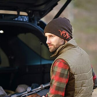 Blaser Beanie Bruin omkeerbaar