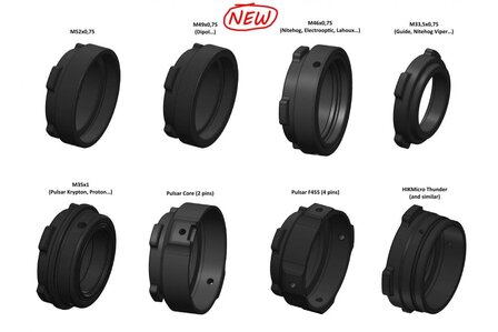 Rusan Modulaire adapter (Bajonettverschluss) &ndash; MAR Connector f&uuml;r alle Vorsatz Ger&auml;te