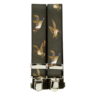 Suspenders 4 Clip fasteners Duck