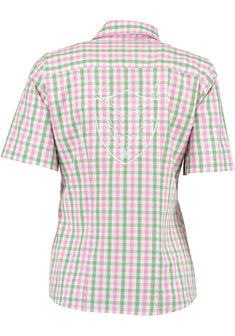 OS-Trachten Dames blouse 1/2 arm, Knopen