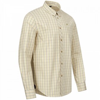 Blaser Shirt Tristan 22 Beige/Yellow Checkered