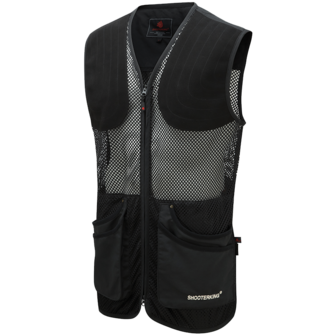 SHOOTERKING clay shooter summer vest Black