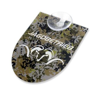 Blaser Car window plate &quot;Jagdbetrieb&quot; huntec camo