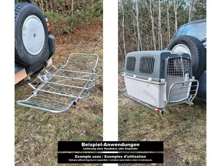 Wilddrager Multifunctionele / Bagagedrager groen