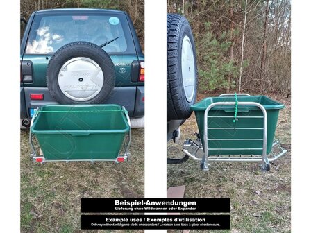 Wilddrager Multifunctionele / Bagagedrager groen