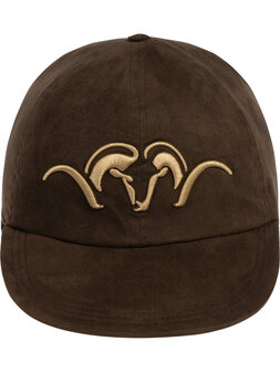 Blaser Suede winter cap brown