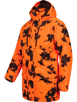 Blaser Daunen WP Jacke Janus Camo Orange