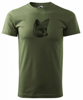 Renard T-Shirt Vert - Logo