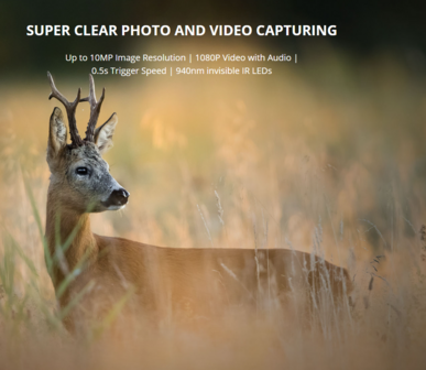 Hikmicro M15 Trail Camera Wildcamera / Bewakingscamera met Verzending