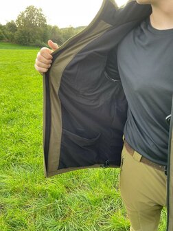 VENATORIX Beheizte Jacke Gr&uuml;n &#039;Pirsch&#039; Unisex + Powerbank