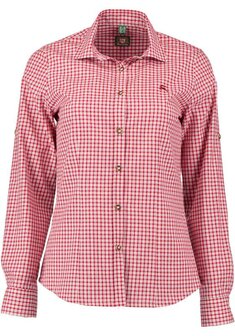 OS-Trachten Woman shirt Irene rouge