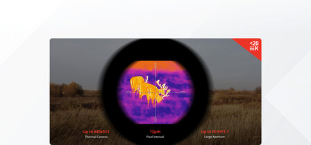 Hikmicro Thunder Zoom TQ60Z 2.0 Thermal scope