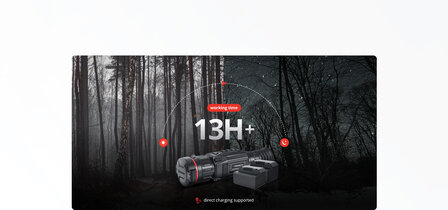 Hikmicro Thunder Zoom TQ60Z 2.0 Thermal scope