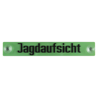 PKW-Schild Jagdaufsicht