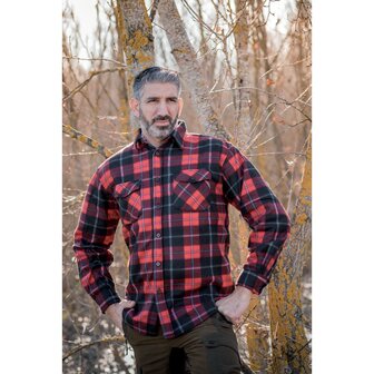 Treeland Fleece shirt red