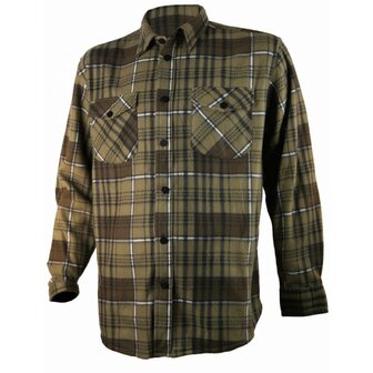 Treeland Fleece shirt green