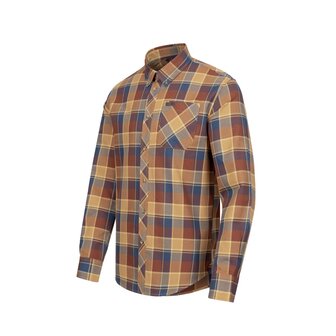 Blaser Shirt Charles Flannel Brown/blue