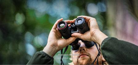 Hikmicro Habrok HQ35LN Warmtebeeld en Dag/Nachtzicht Binocular (940nm)