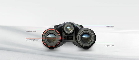 Hikmicro Habrok HQ35LN Warmtebeeld en Dag/Nachtzicht Binocular (940nm)