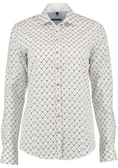 Gipfelst&uuml;rmer Dames blouse Ines hert bruin