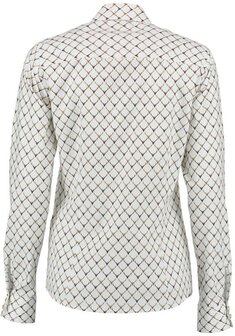 Gipfelst&uuml;rmer Dames blouse Ines hert bruin