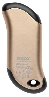 ZIPPO Heatbank 9s Plus Powerbank / Handwarmer 5,200mah Goud (Oplaadbare Accu)