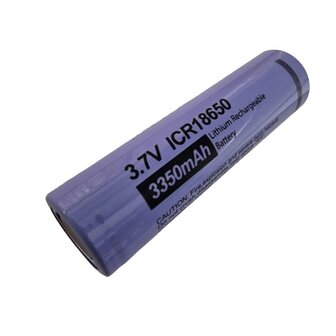 Target Sports Oplaadbare Batterij / Accu 18650 - 3350mAh voor PARD &amp; ICUCAM