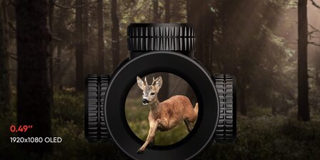 Hikmicro Alpex 4K A50E digital Day/Night Vision rifle scope