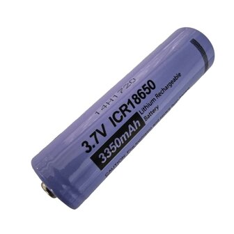 Target Sports Oplaadbare Batterij / Accu 18650 - 3350mAh voor Hikmicro en meer