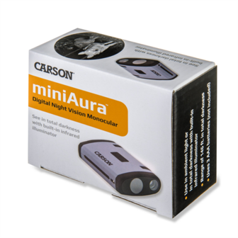Carson Mini Aura monoculaire portatif &agrave; vision nocturne num&eacute;rique de poche