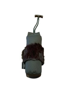 Dog Dummy 500gr Dark Green with artificial fur