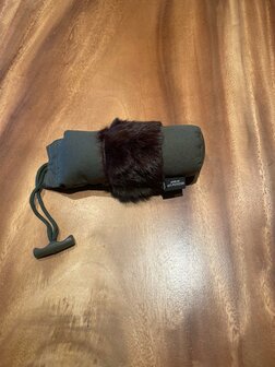 Dog Dummy 500gr Dark Green with artificial fur