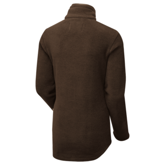 Shooterking Oxford Polartec fleece jacket brown Woman