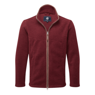 Shooterking Oxford Polartec Veste polaire bordeaux homme