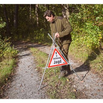 Warndreieck &quot;Achtung Jagd&quot; 3er-Pack