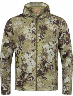 Blaser High-Quality Drain Full-Zip Midlayer Hoody Huntec camo