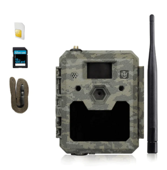 ICU CLOM CAM 5 - 4G / LTE CLOM Camera + 2000 Coins, 16GB SD card &amp; GPS-Tracker - ICUCAM
