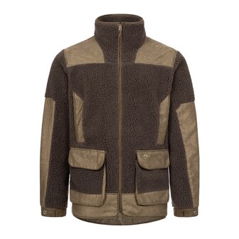 Kurtka polarowa Blaser Sherpa ciemny brąz