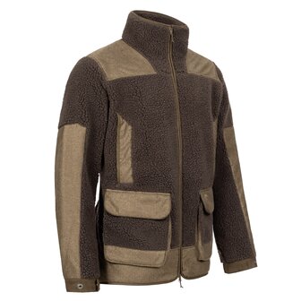 Kurtka polarowa Blaser Sherpa ciemny brąz