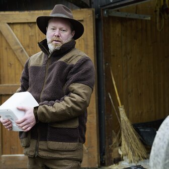 Kurtka polarowa Blaser Sherpa ciemny brąz