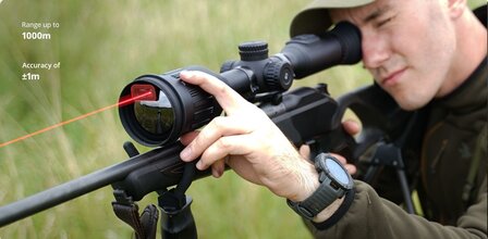 Hikmicro Stellar SQ50L 3.0 Warmtebeeld Richtkijker LRF (Afstandsmeter)