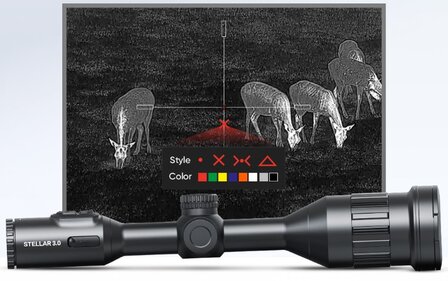 Hikmicro Stellar SQ50L 3.0 Warmtebeeld Richtkijker LRF (Afstandsmeter)